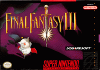Final Fantasy III Super Nintendo US box art